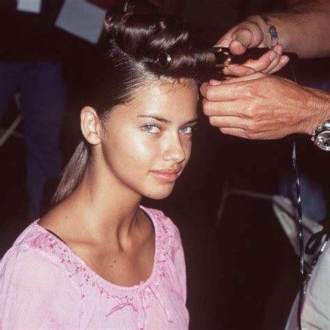 adriana lima de joven|Look Back at Adriana Limas Early Modeling Career